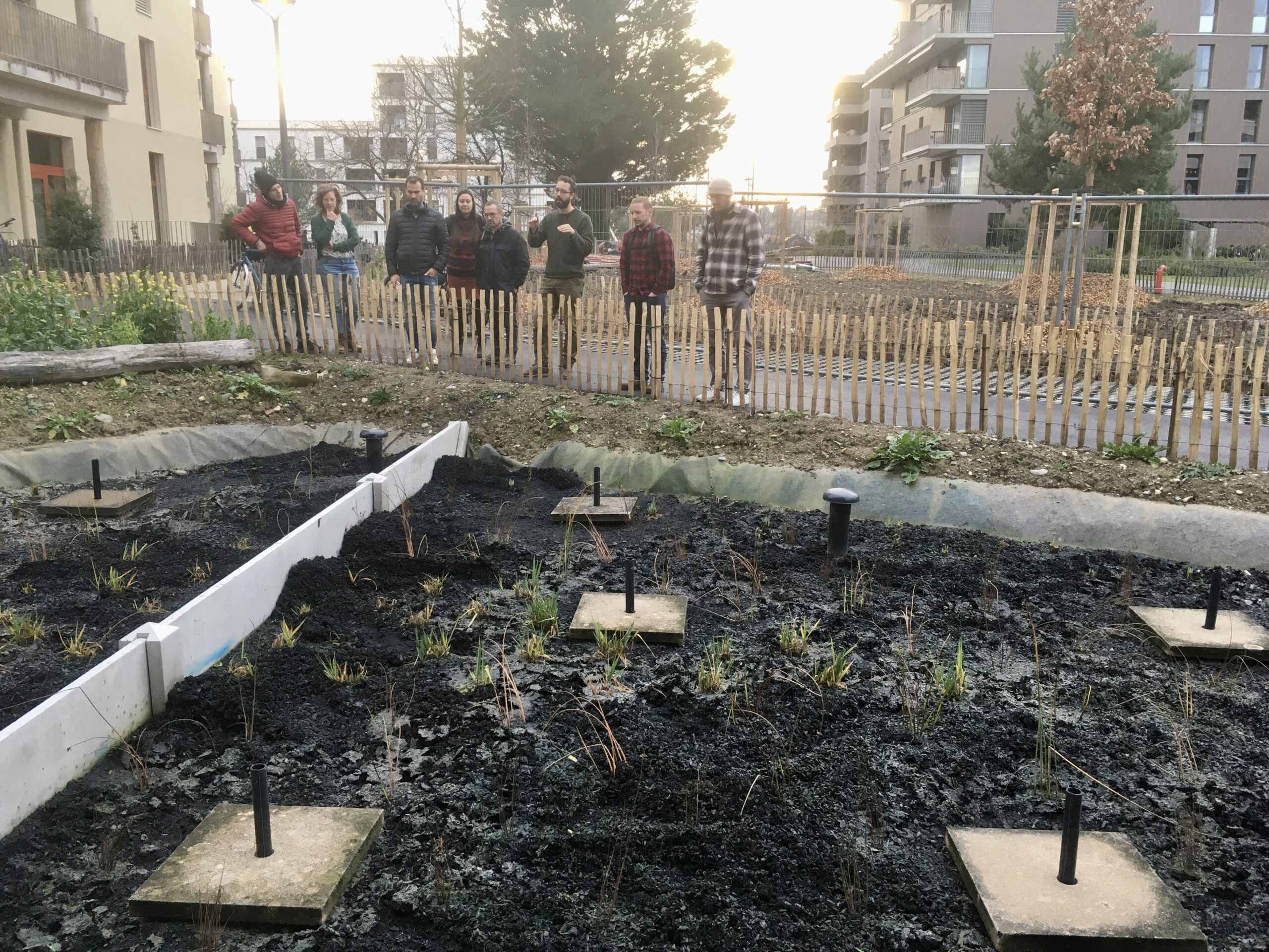 Opening visit to the La Bistoquette housing cooperative
