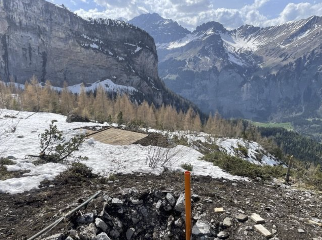 Inbetriebnahme Dolderhornhütte